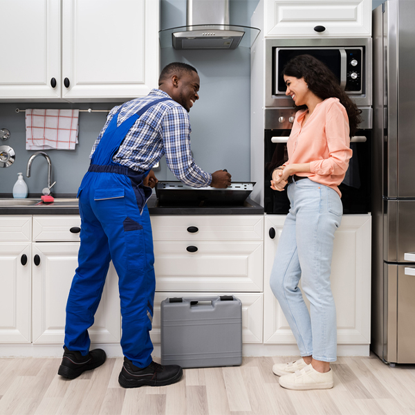 can you provide an estimate for cooktop repair before beginning any work in Harrisonburg City County